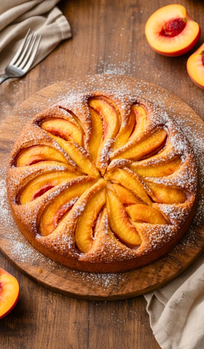 Ina Garten Fresh Peach Cake Recipe