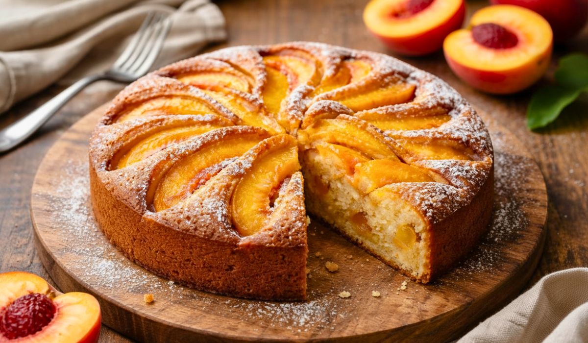 Ina Garten Fresh Peach Cake Recipe