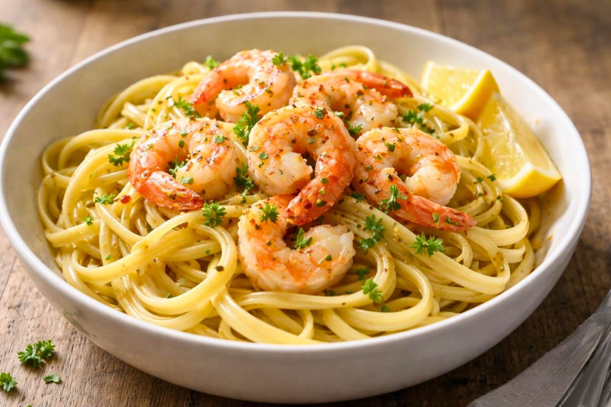Ina Garten Linguine with Shrimp Scampi Recipe