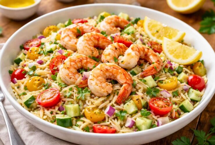 Ina Garten Orzo Salad with Shrimp Recipe
