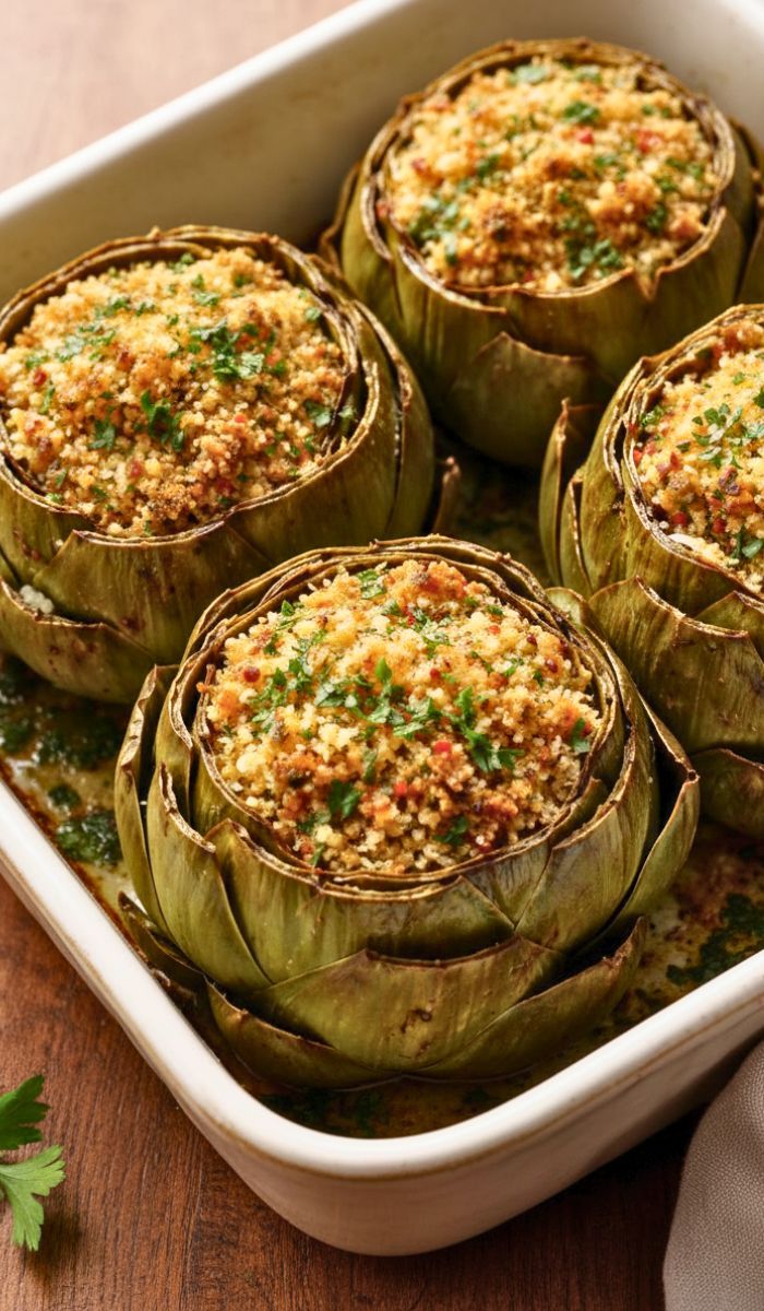 Ina Garten Stuffed Artichoke Recipe