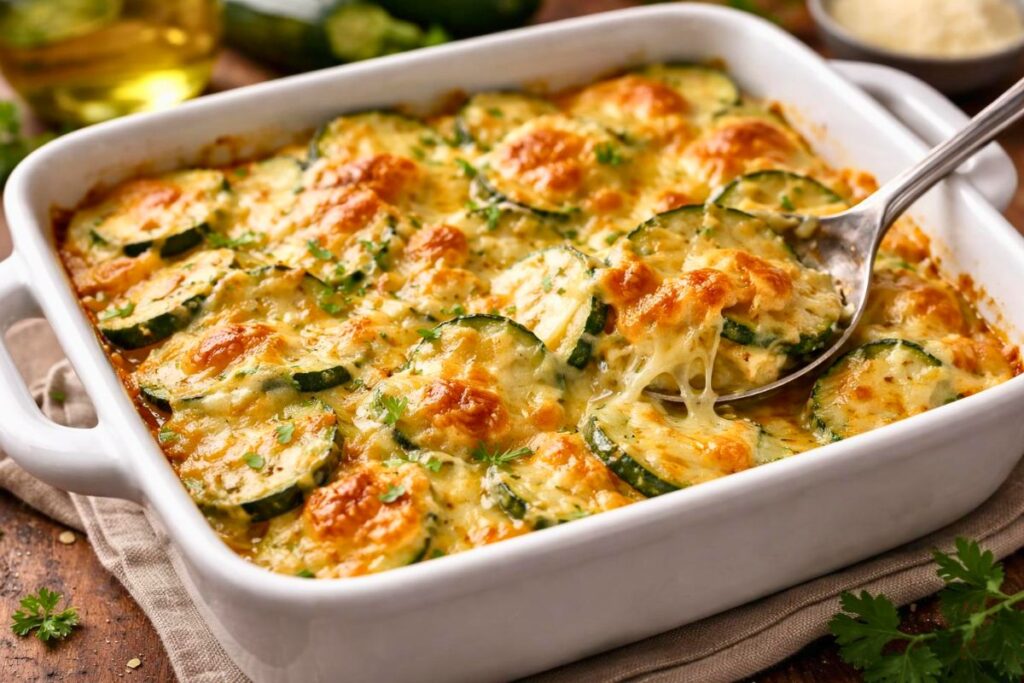 Ina Garten Zucchini and Cheese Casserole Recipe