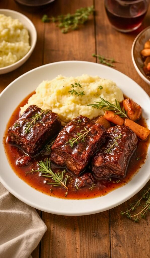 Ina Garten's Red Wine-Braised Short Ribs Recipe - Bite Dive