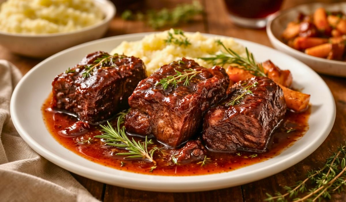 Ina Garten's Red Wine-Braised Short Ribs Recipe