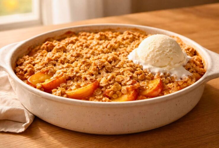 Martha Stewart Peach Crumble Recipe