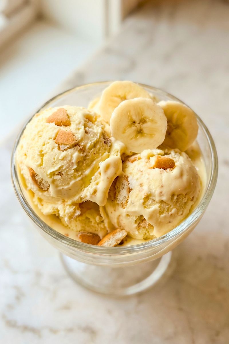 Banana Pudding Ice Cream Recipe