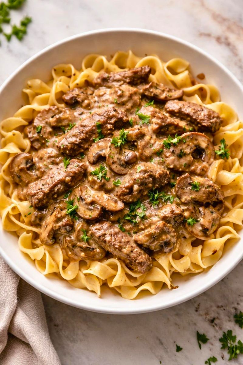 Gordon Ramsay Beef Stroganoff Recipe
