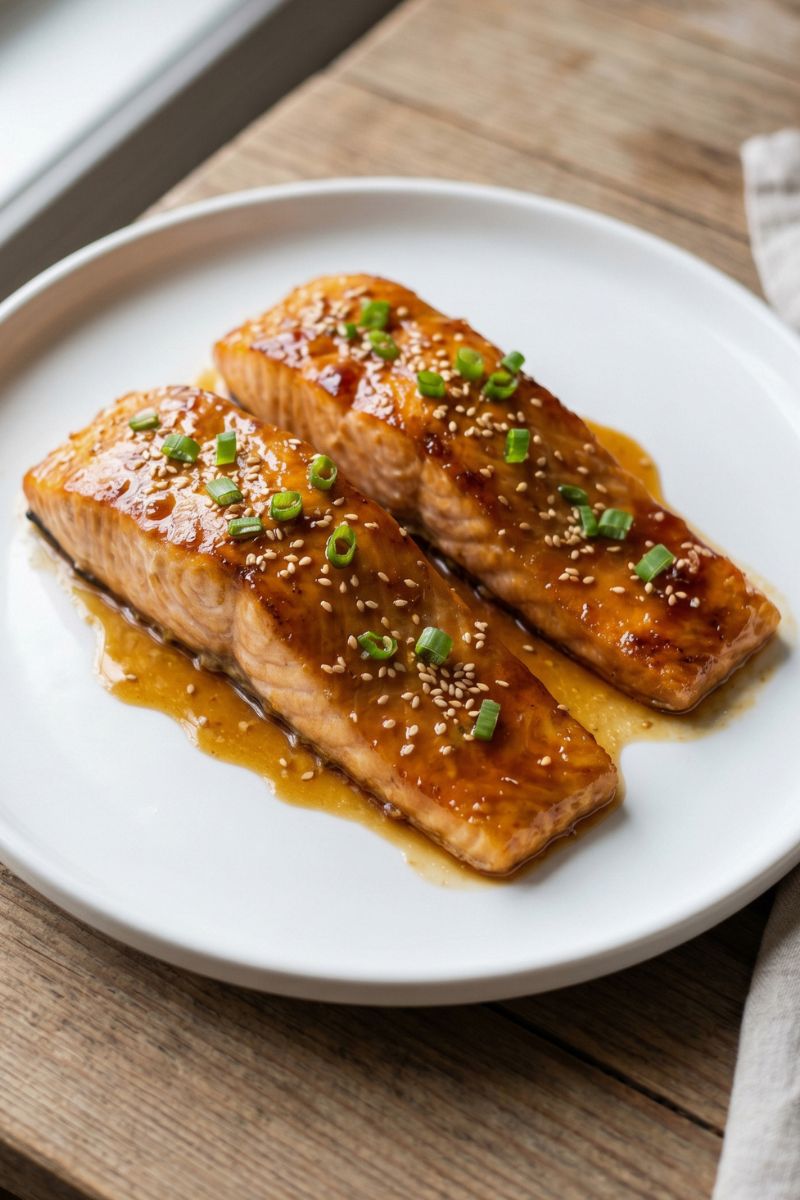 Honey Garlic Glaze for Salmon Recipe
