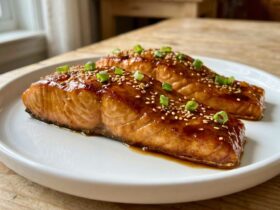 Honey Garlic Glaze for Salmon Recipe