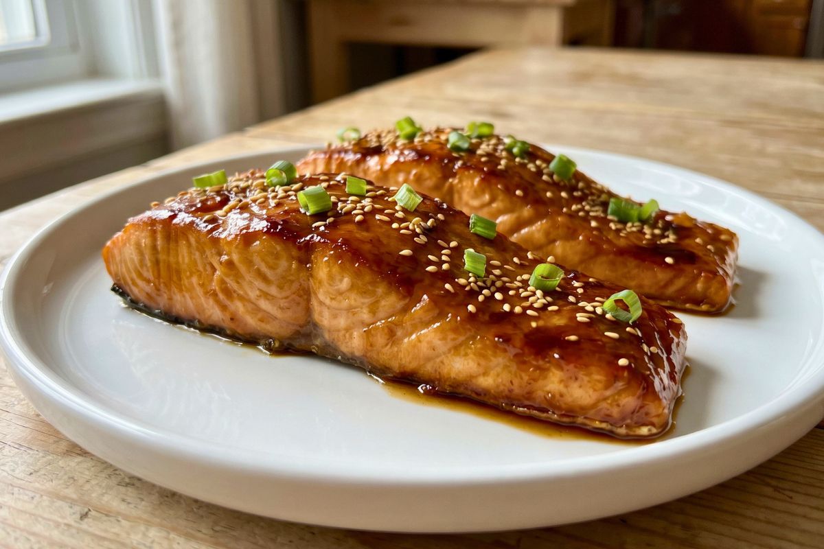 Honey Garlic Glaze for Salmon Recipe