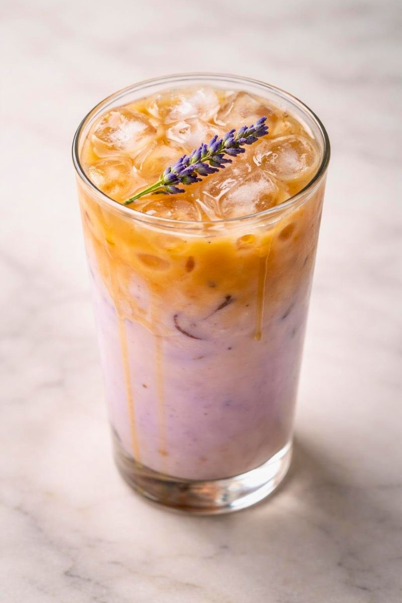 Iced Honey Lavender Latte Recipe