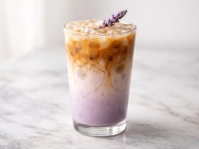 Iced Honey Lavender Latte Recipe