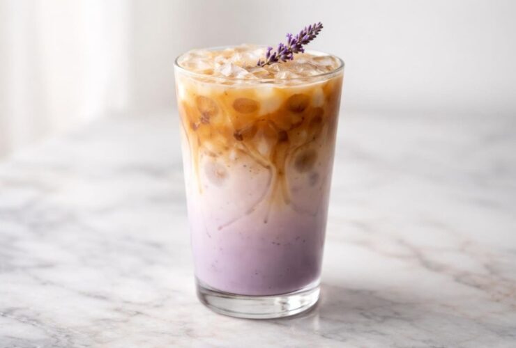 Iced Honey Lavender Latte Recipe