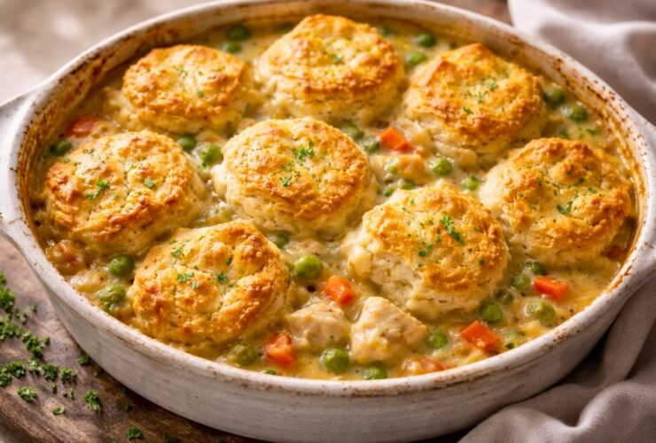 Ina Garten Chicken Pot Pie with Biscuits Recipe