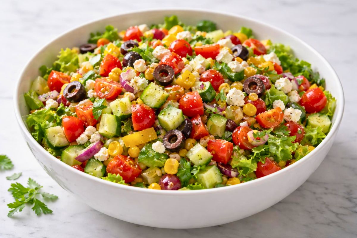 Martha Stewart Chopped Vegetable Salad Recipe