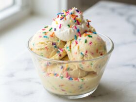 Ninja Creami Cake Batter Ice Cream Recipe