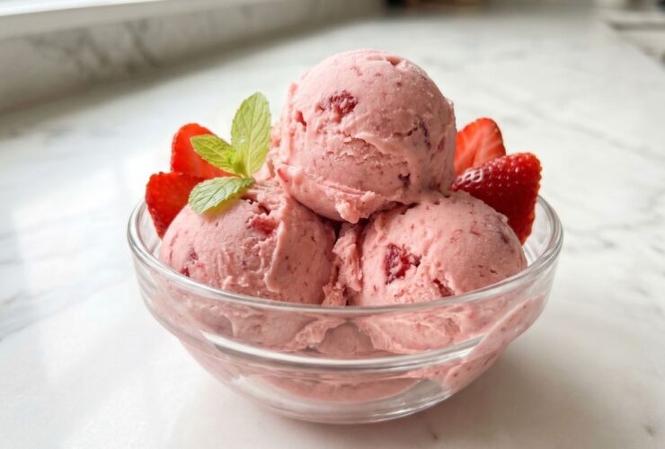 Ninja Creami Strawberry Ice Cream Recipe