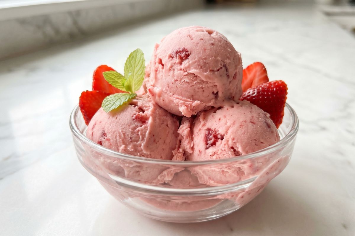 Ninja Creami Strawberry Ice Cream Recipe