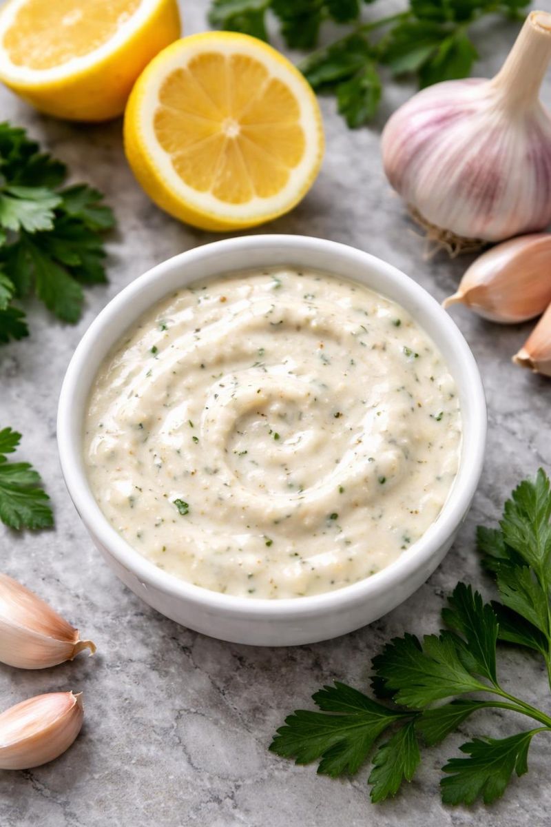 Cava Garlic Dressing Recipe