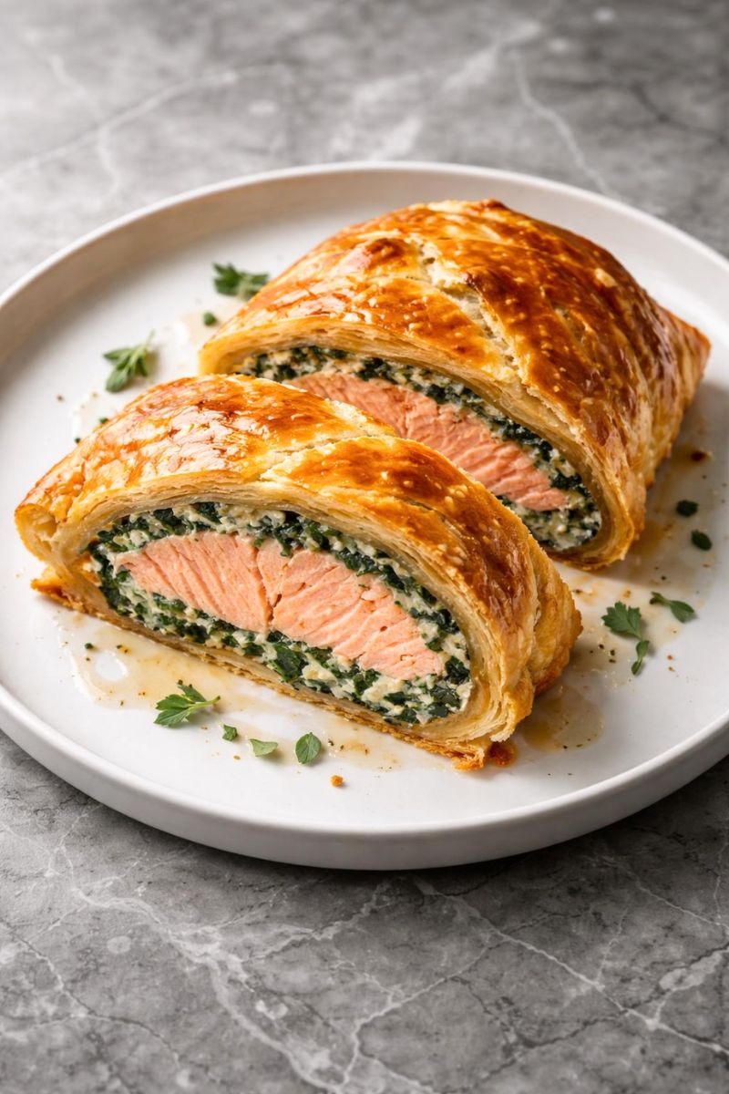 Gordon Ramsay Salmon Wellington Recipe