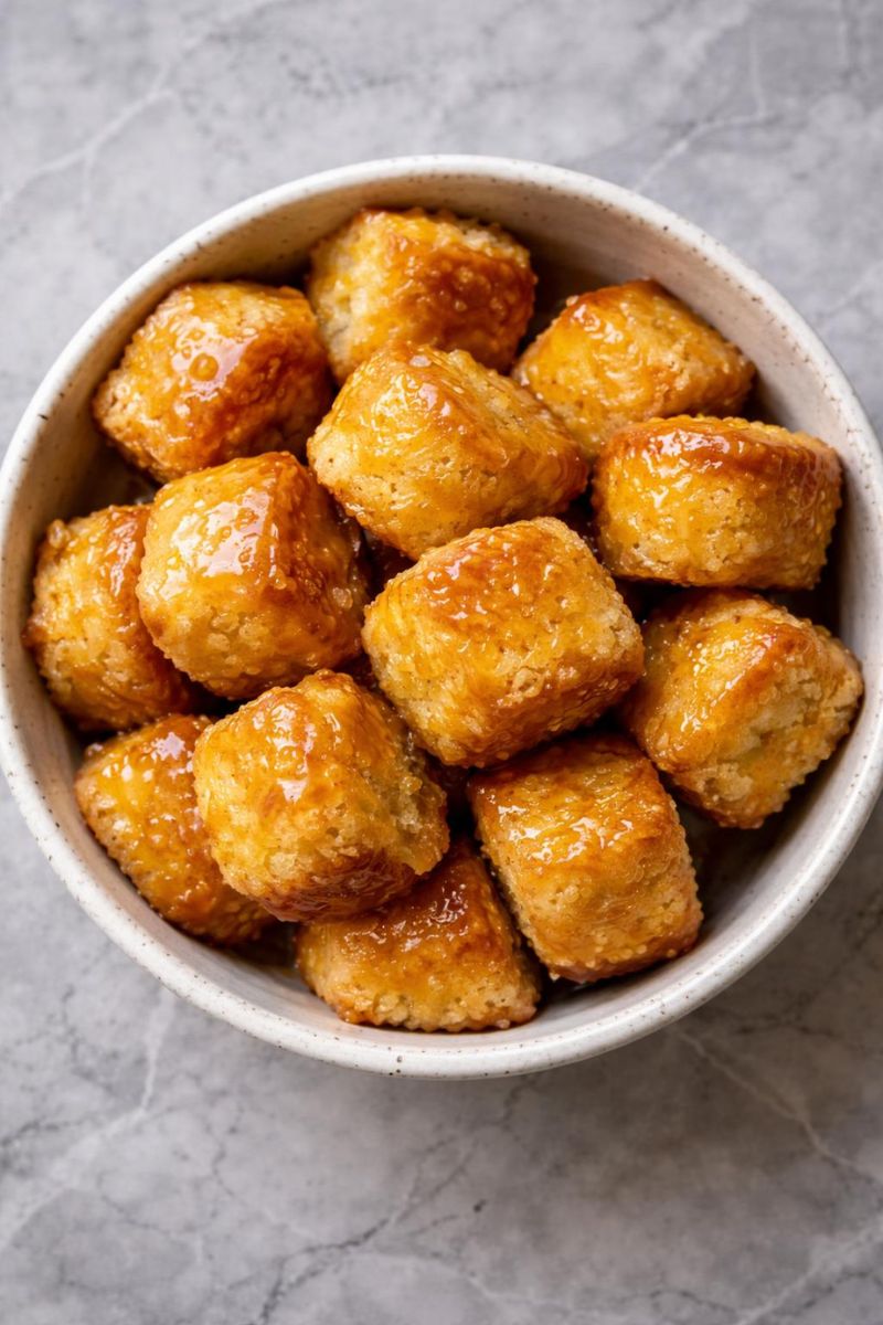 Honey Butter Cornbread Poppers Recipe