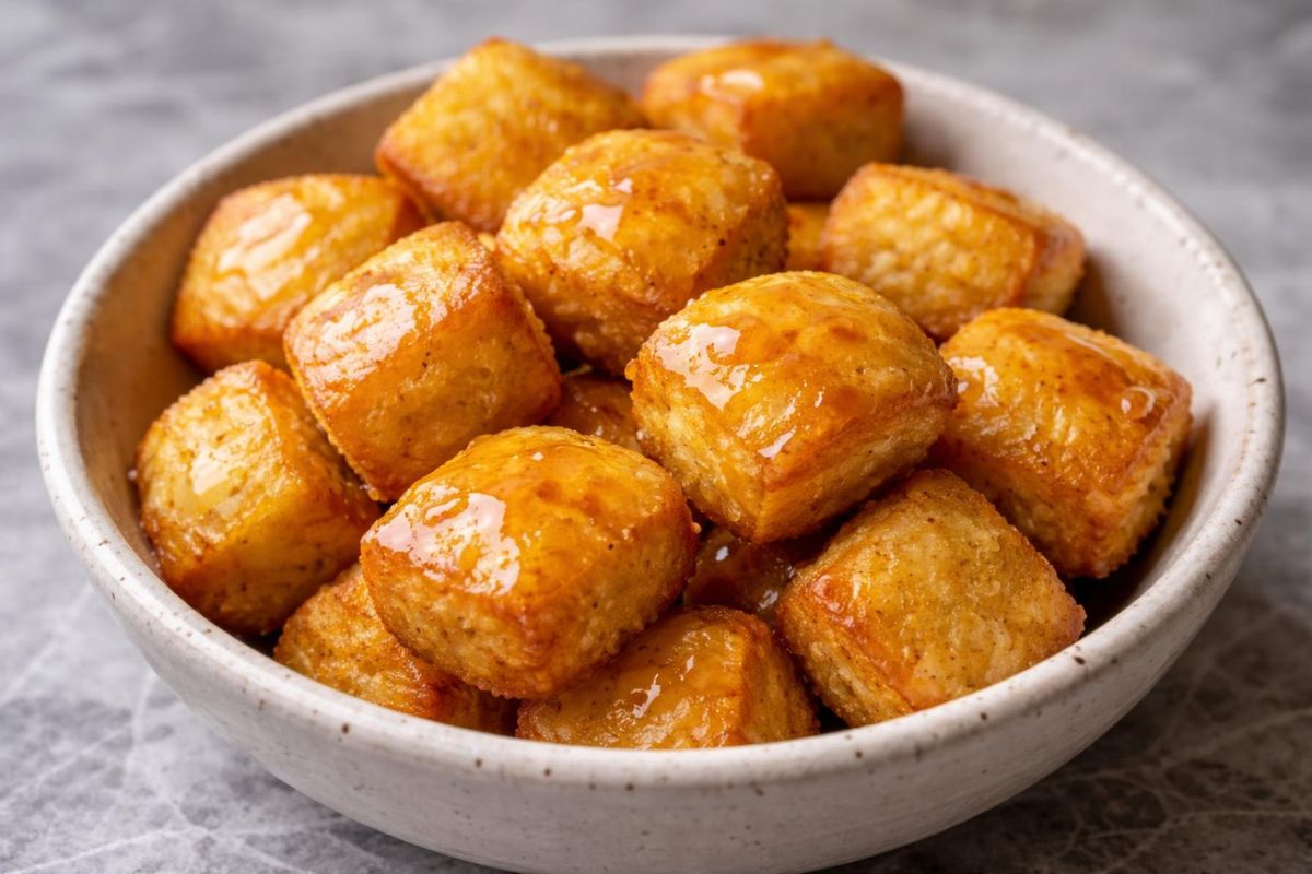 Honey Butter Cornbread Poppers Recipe