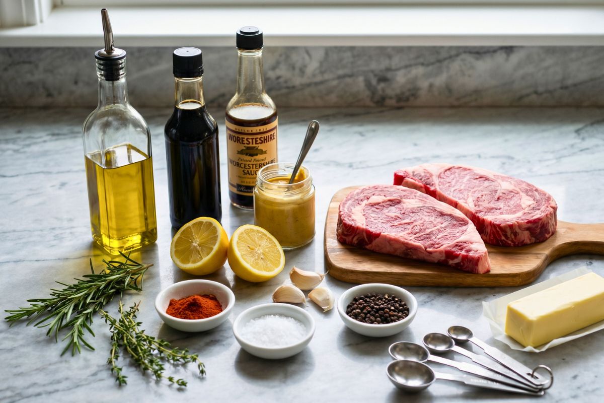 Ingredients You Need for Gordon Ramsay Steak Marinade Recipe