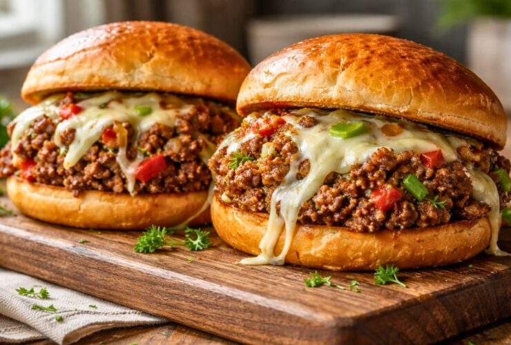 Gordon Ramsay's Cheesy Philly Sloppy Joes Recipe