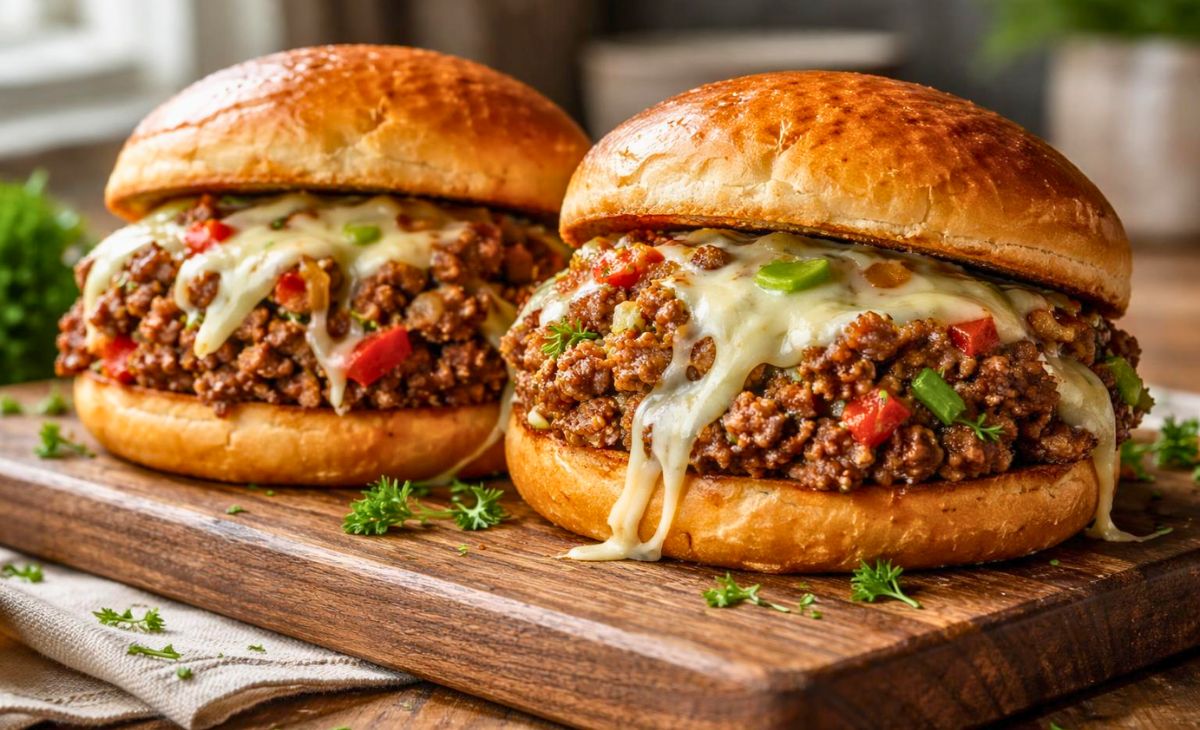 Gordon Ramsay's Cheesy Philly Sloppy Joes Recipe