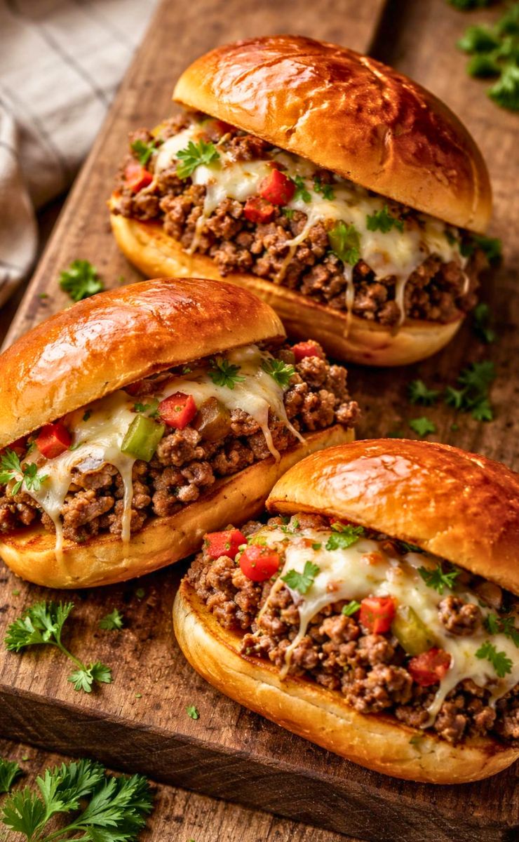 Gordon Ramsay's Cheesy Philly Sloppy Joes Recipe