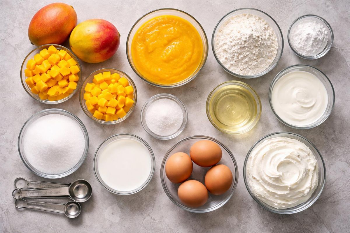 Ingredients You Need for Mango Mousse Cake