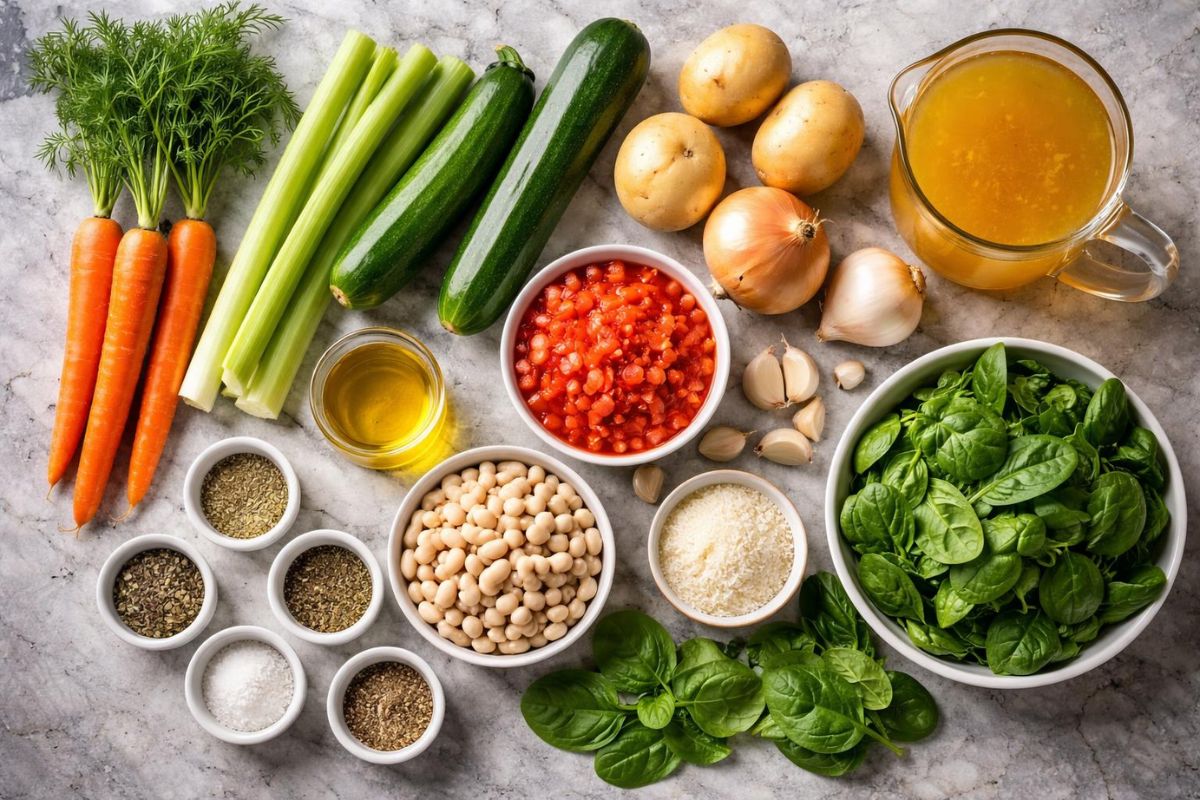 Ingredients You Need for Zuppa Del Giorno Soup Recipe
