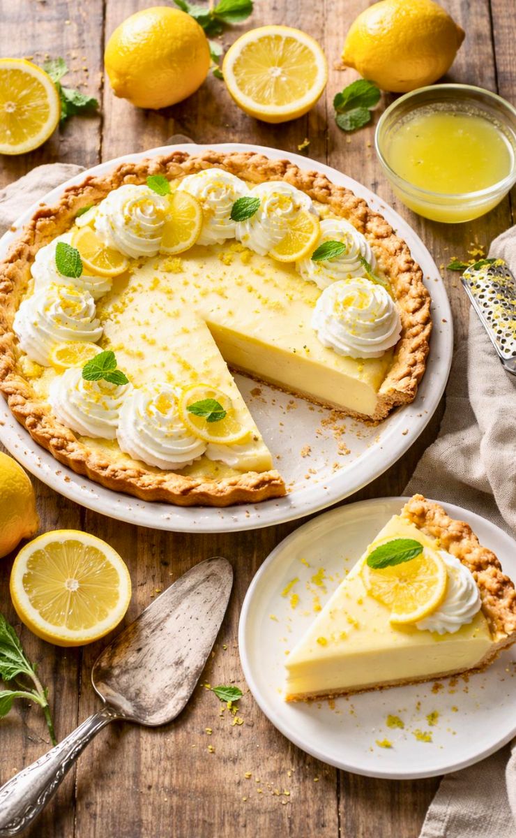 Classic North Carolina Lemon Pie Recipe