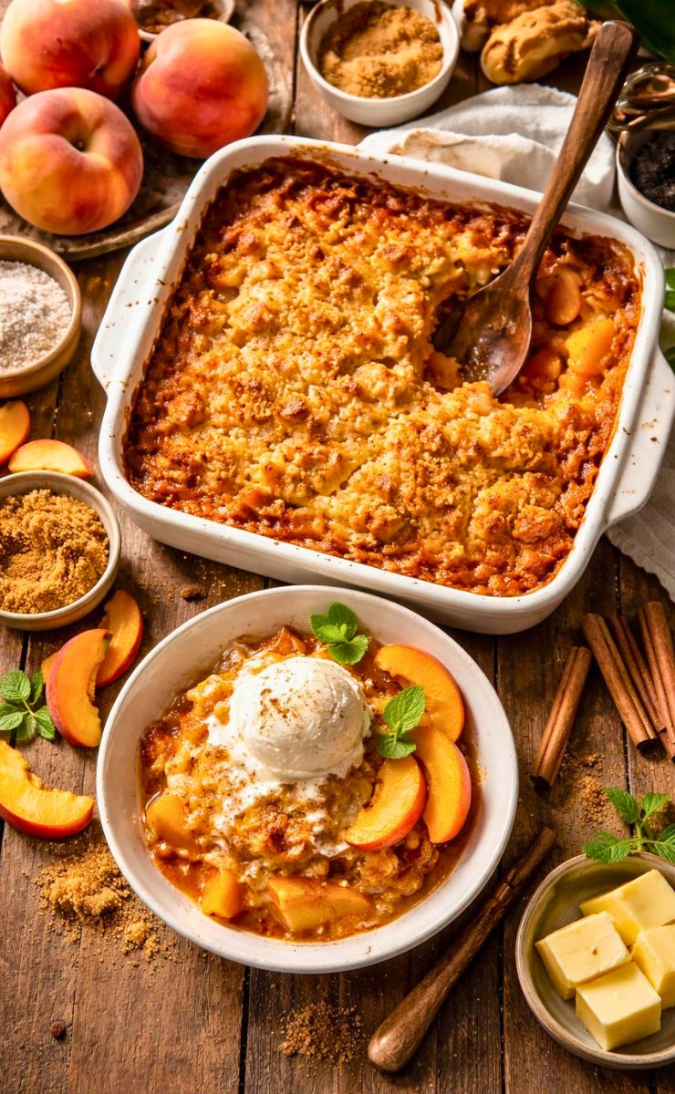 Paula Deen Peach Cobbler Recipe